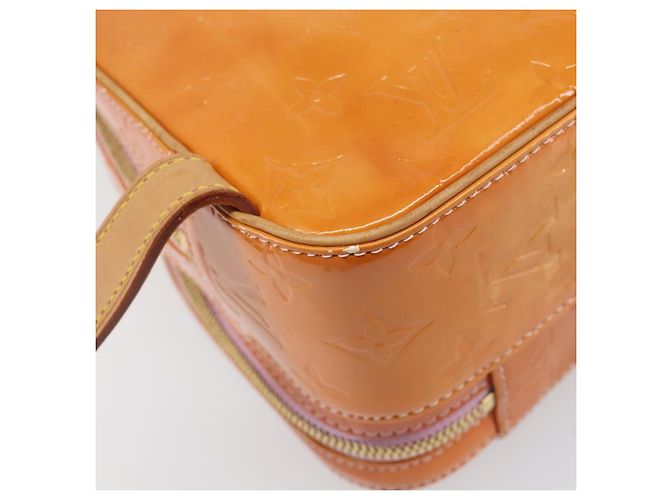 LOUIS VUITTON Monogram Vernis Marley Backpack Pink Rose M91039 LV Auth 200142 Marrone Rosa - vista 18