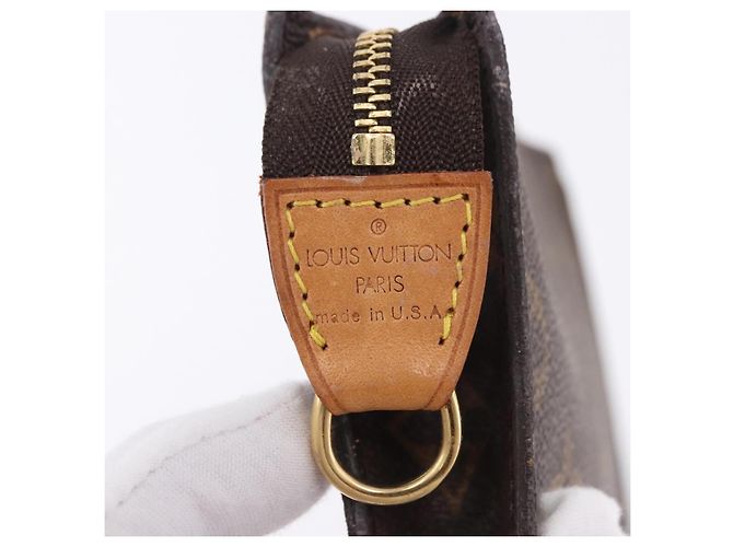 LOUIS VUITTON Monogram Bucket PM Accessory Pouch LV Auth 199888 Monograma - vista 17