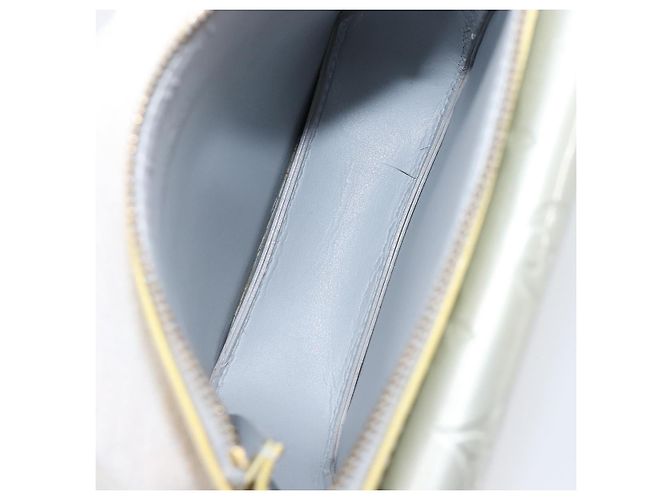 LOUIS VUITTON Monogram Vernis Motto Accessory Pouch Gris M91030 LV Auth 202054 - vista 11