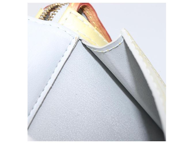 LOUIS VUITTON Monogram Vernis Motto Accessory Pouch Gris M91030 LV Auth 202054 - vista 12