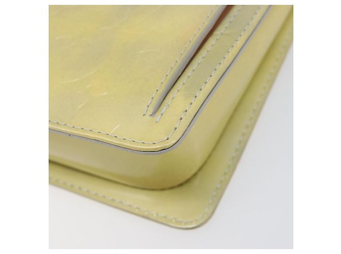 LOUIS VUITTON Monogram Vernis Motto Accessory Pouch Gris M91030 LV Auth 202054 - vista 14