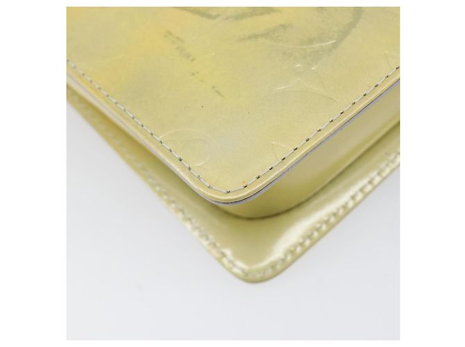 LOUIS VUITTON Monogram Vernis Motto Accessory Pouch Gris M91030 LV Auth 202054 - vista 17