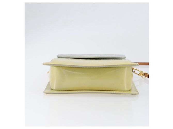 LOUIS VUITTON Monogram Vernis Motto Accessory Pouch Gris M91030 LV Auth 202054 - vista 5
