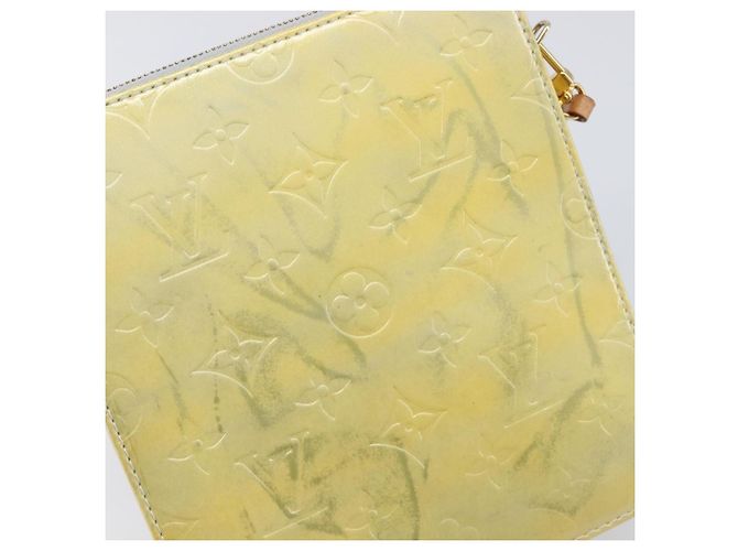 LOUIS VUITTON Monogram Vernis Motto Accessory Pouch Gris M91030 LV Auth 202054 - vista 9