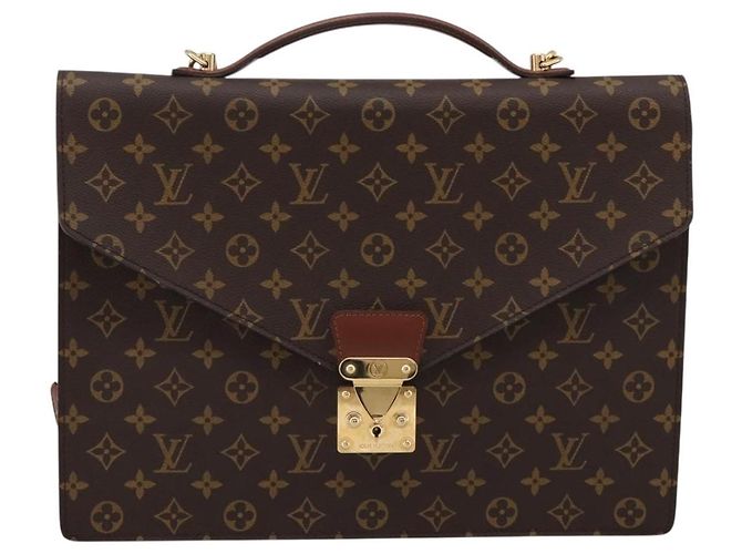 LOUIS VUITTON Monogram Porte Documents Bandouliere Bag M53338 LV Auth 202113A Monogramma - vista 13