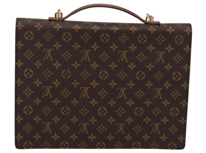 LOUIS VUITTON Monogram Porte Documents Bandouliere Bag M53338 LV Auth 202113A Monogramma - vista 2