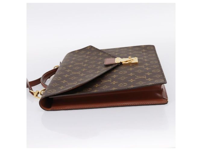 LOUIS VUITTON Monogram Porte Documents Bandouliere Bag M53338 LV Auth 202113A Monogramma - vista 3