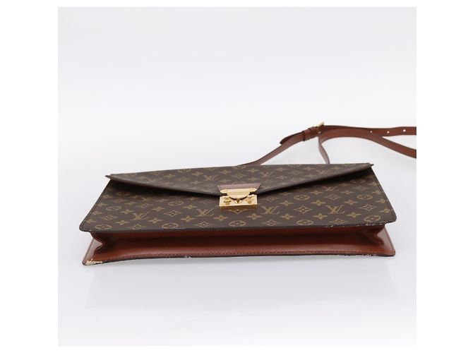 LOUIS VUITTON Monogram Porte Documents Bandouliere Bag M53338 LV Auth 202113A Monogramma - vista 5