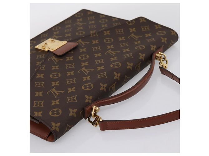 LOUIS VUITTON Monogram Porte Documents Bandouliere Bag M53338 LV Auth 202113A Monogramma - vista 6