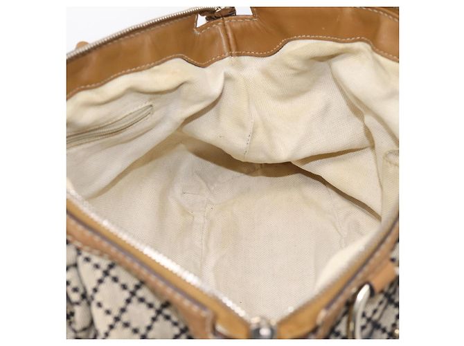 Borsa GUCCI Diamante Sukey Canvas 2way Beige Gold 247902 Auth 201967A D'oro - vista 19