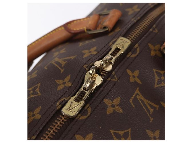 LOUIS VUITTON Monogram Keepall Bandouliere 60 Borsa Boston M41412 LV Auth ka5940 Monogramma - vista 18