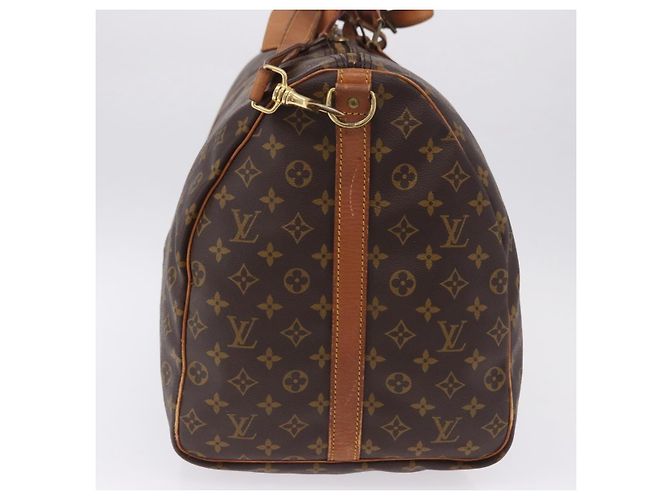 LOUIS VUITTON Monogram Keepall Bandouliere 60 Borsa Boston M41412 LV Auth ka5940 Monogramma - vista 4