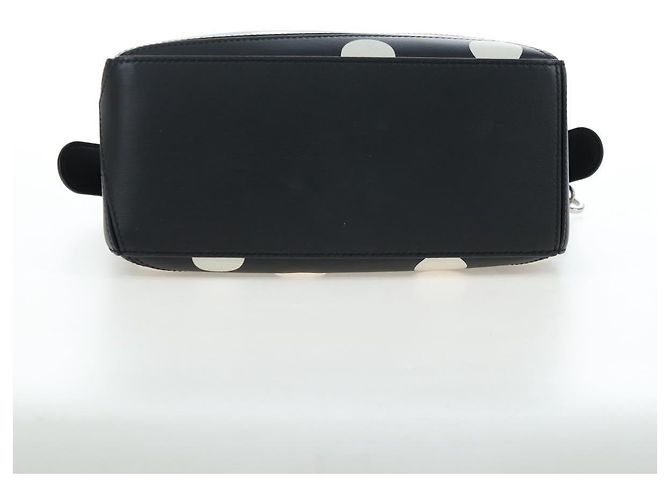 Borsa LOEWE Puzzle 10 Puzzle Bag Small in pelle 2way Nero Argento Auth 198606SM - vista 5