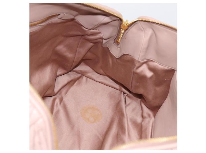 Bolso Miu Miu Matelassé de piel 2way Rosa Oro Auth ka5983A - vista 19