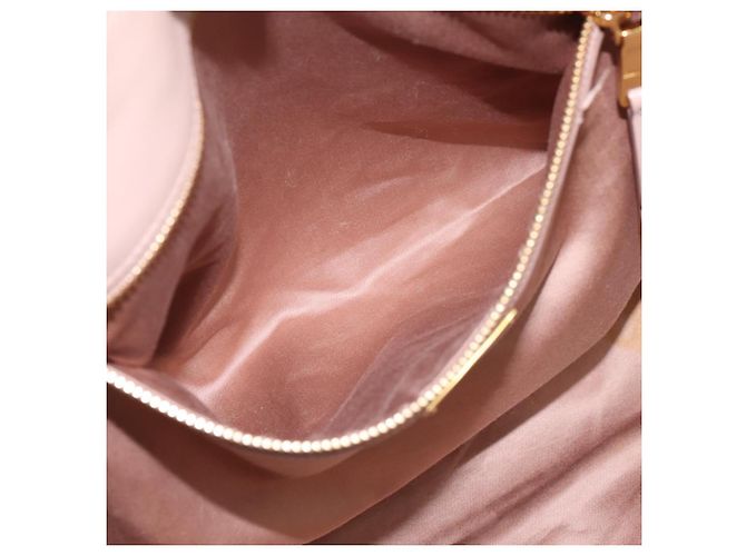 Bolso Miu Miu Matelassé de piel 2way Rosa Oro Auth ka5983A - vista 22