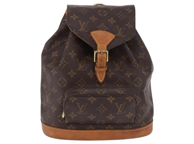 Zaino LOUIS VUITTON Monogram Montsouris MM M51136 LV Auth 198374 Monogramma - vista 13