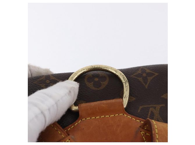 Zaino LOUIS VUITTON Monogram Montsouris MM M51136 LV Auth 198374 Monogramma - vista 14