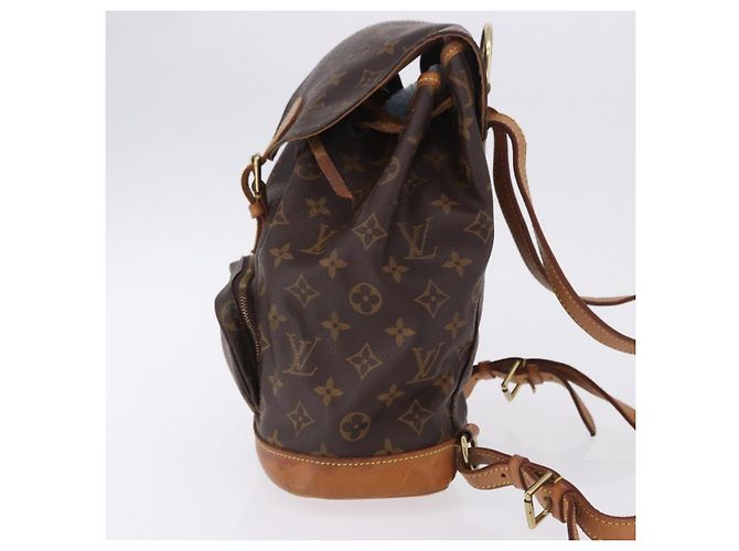 Zaino LOUIS VUITTON Monogram Montsouris MM M51136 LV Auth 198374 Monogramma - vista 3