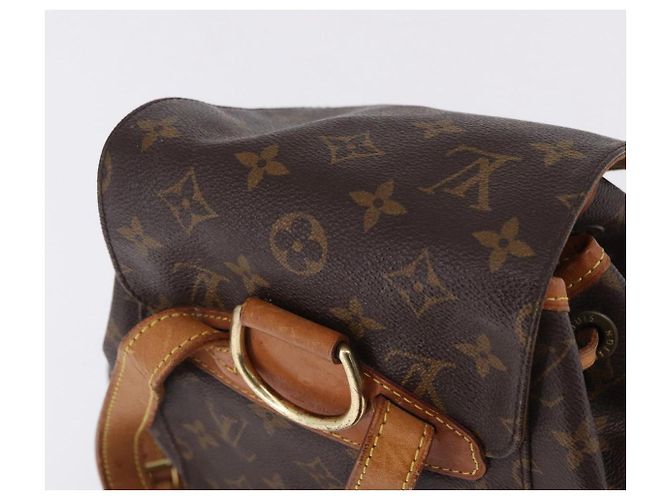 Zaino LOUIS VUITTON Monogram Montsouris MM M51136 LV Auth 198374 Monogramma - vista 6