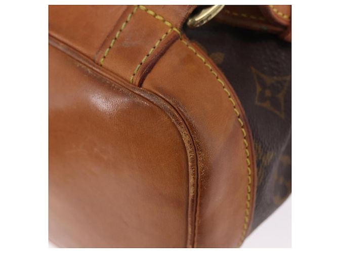 Zaino LOUIS VUITTON Monogram Montsouris MM M51136 LV Auth 198374 Monogramma - vista 9