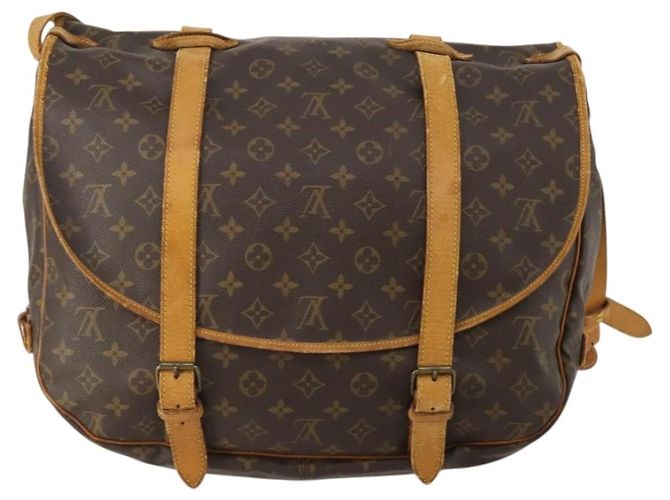 LOUIS VUITTON Monogram Saumur 43 Shoulder Bag M42252 LV Auth 198992 Monogramma - vista 2