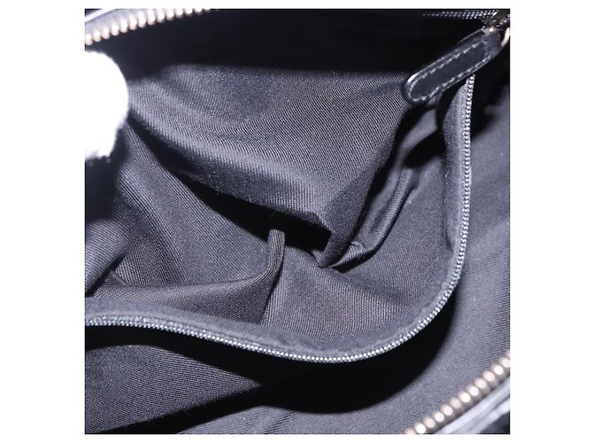 Bulgari Borsa a mano BVLGARI Chandra in pelle nera e oro autentica am12554M Nero D'oro - vista 22
