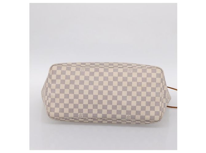 Borsa Tote LOUIS VUITTON Damier Azur Neverfull GM N41360 LV Auth 201906 - vista 5