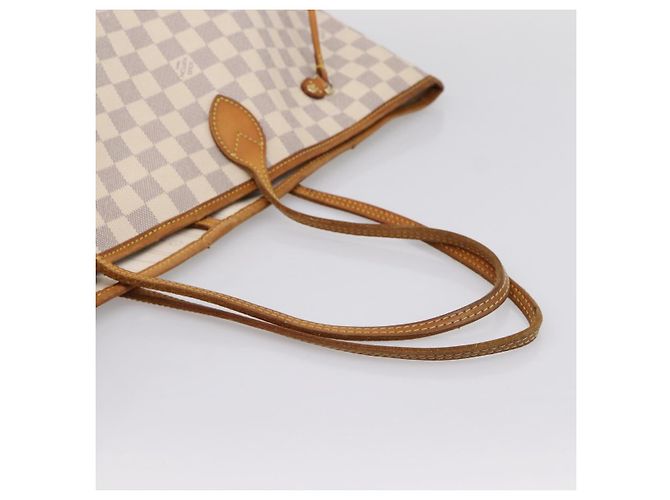 Borsa Tote LOUIS VUITTON Damier Azur Neverfull GM N41360 LV Auth 201906 - vista 7