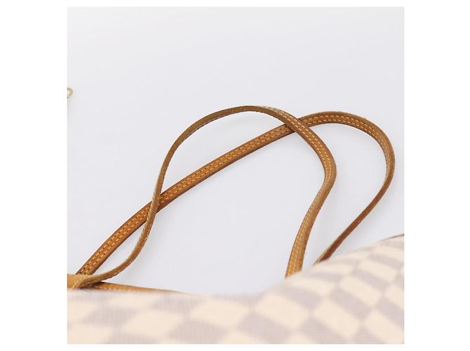 Borsa Tote LOUIS VUITTON Damier Azur Neverfull GM N41360 LV Auth 201906 - vista 8