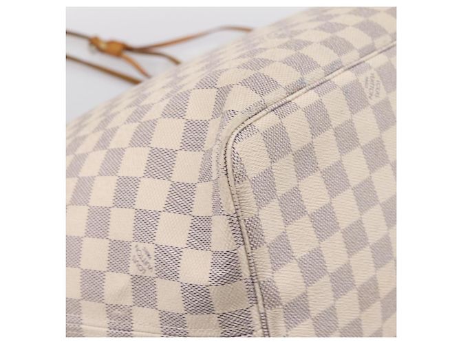 Borsa Tote LOUIS VUITTON Damier Azur Neverfull GM N41360 LV Auth 201906 - vista 9