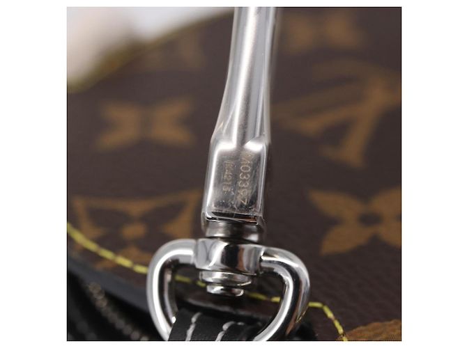 LOUIS VUITTON Monogram LV Panda Bag Charm White M03397 LV Auth 202108SM Bianco Monogramma - vista 11