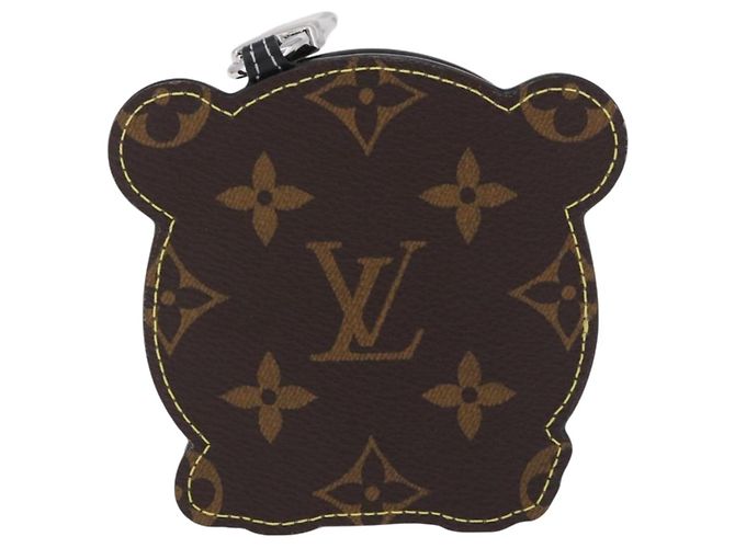 LOUIS VUITTON Monogram LV Panda Bag Charm White M03397 LV Auth 202108SM Bianco Monogramma - vista 2