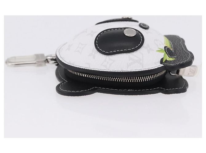 LOUIS VUITTON Monogram LV Panda Bag Charm White M03397 LV Auth 202108SM Bianco Monogramma - vista 4