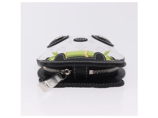 LOUIS VUITTON Monogram LV Panda Bag Charm White M03397 LV Auth 202108SM Bianco Monogramma - vista 5