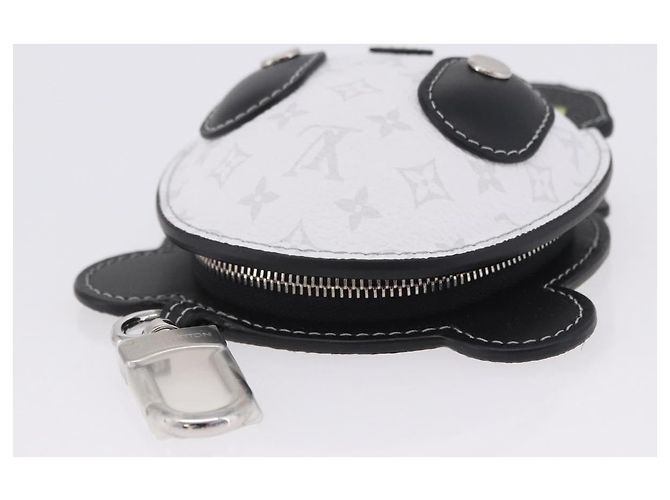 LOUIS VUITTON Monogram LV Panda Bag Charm White M03397 LV Auth 202108SM Bianco Monogramma - vista 6
