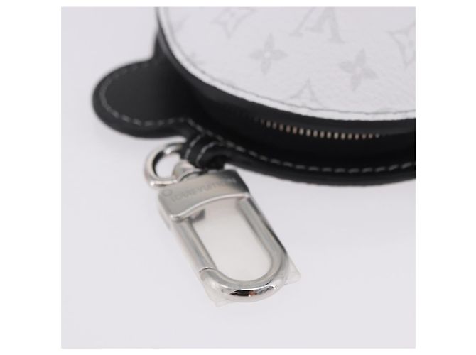 LOUIS VUITTON Monogram LV Panda Bag Charm White M03397 LV Auth 202108SM Bianco Monogramma - vista 7