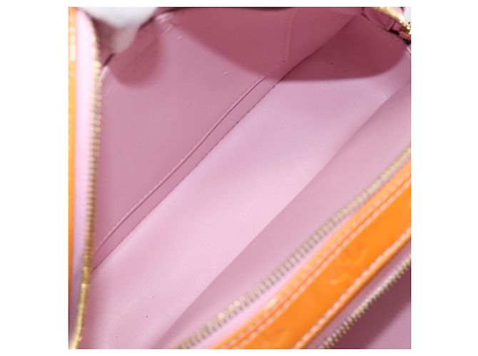 LOUIS VUITTON Monogram Vernis Marley Marshmallow Pink M91039 LV Auth 198932A - vista 10