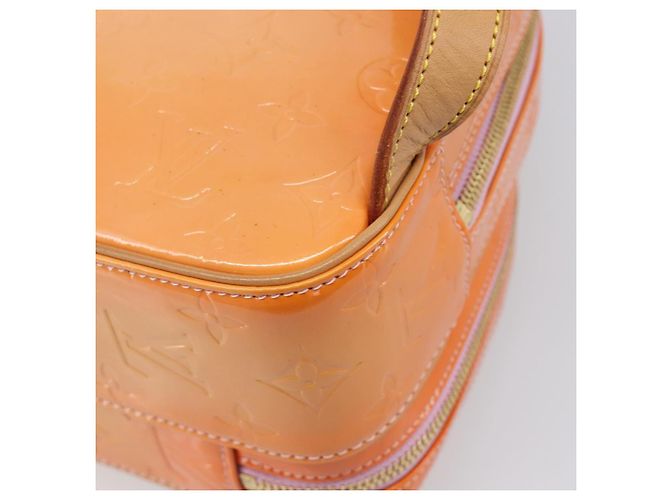LOUIS VUITTON Monogram Vernis Marley Marshmallow Pink M91039 LV Auth 198932A - vista 16