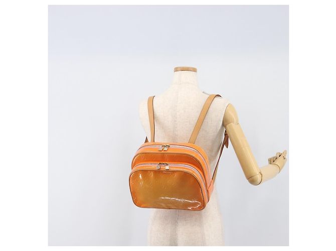 LOUIS VUITTON Monogram Vernis Marley Marshmallow Pink M91039 LV Auth 198932A - vista 23