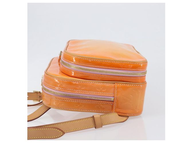 LOUIS VUITTON Monogram Vernis Marley Marshmallow Pink M91039 LV Auth 198932A - vista 4