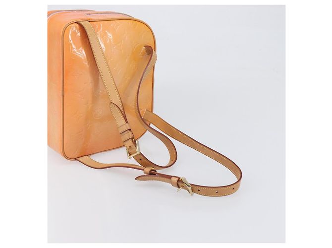 LOUIS VUITTON Monogram Vernis Marley Marshmallow Pink M91039 LV Auth 198932A - vista 7