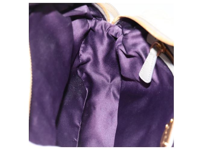 Borsa Miu Miu Vitellolux in pelle 2way Verde Tono Oro Auth 202078V - vista 21