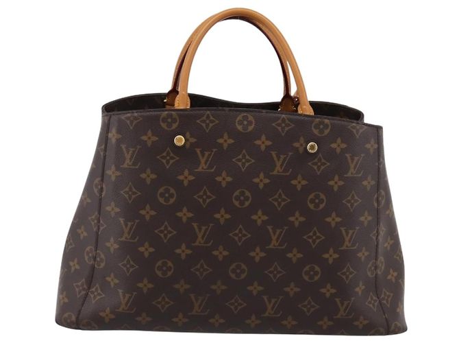Borsa a mano LOUIS VUITTON Monogram Montaigne GM 2way M41067 LV Auth 199969V Monogramma - vista 2