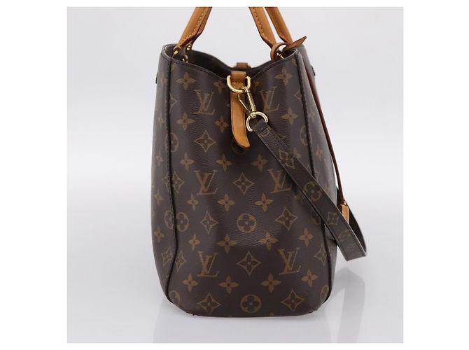 Borsa a mano LOUIS VUITTON Monogram Montaigne GM 2way M41067 LV Auth 199969V Monogramma - vista 3