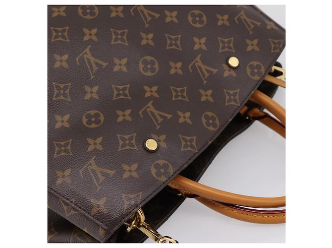 Borsa a mano LOUIS VUITTON Monogram Montaigne GM 2way M41067 LV Auth 199969V Monogramma - vista 6