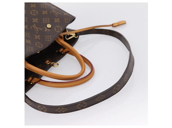 Borsa a mano LOUIS VUITTON Monogram Montaigne GM 2way M41067 LV Auth 199969V Monogramma - vista 8