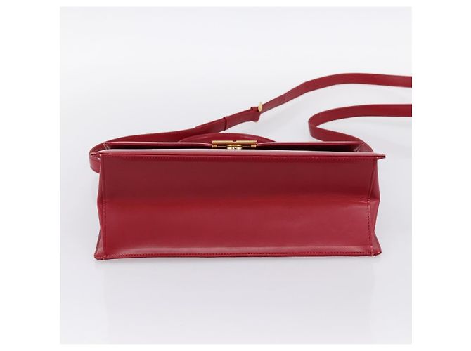 Borsa a mano GIVENCHY in pelle 2way rossa tono oro Auth BA15402A Rosso - vista 11