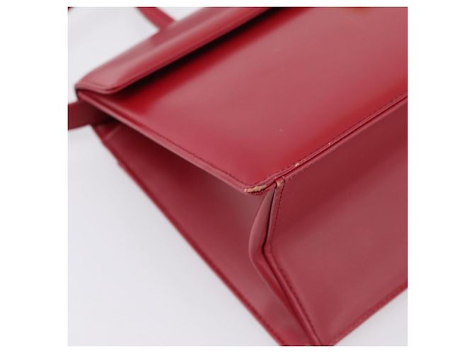 Borsa a mano GIVENCHY in pelle 2way rossa tono oro Auth BA15402A Rosso - vista 13