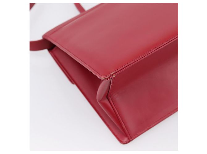 Borsa a mano GIVENCHY in pelle 2way rossa tono oro Auth BA15402A Rosso - vista 15