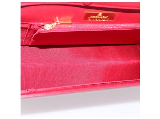 Borsa a mano GIVENCHY in pelle 2way rossa tono oro Auth BA15402A Rosso - vista 18